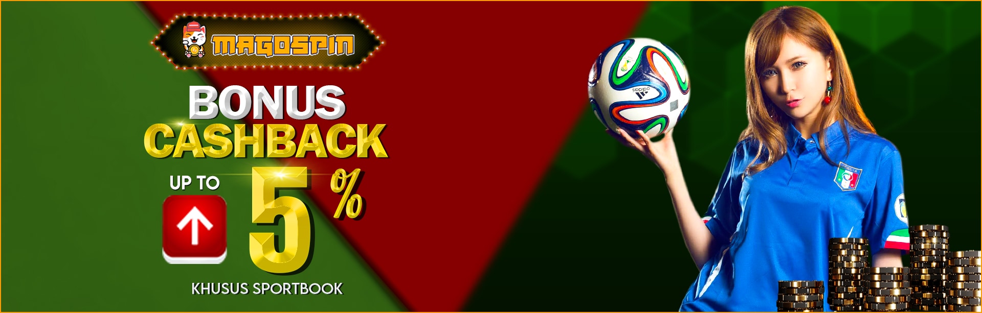 CASHBACK SPORTSBOOK 5%