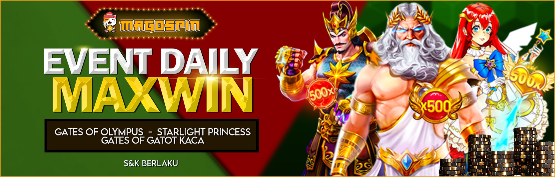 EVENT DAILY MAXWIN MAGOSPIN