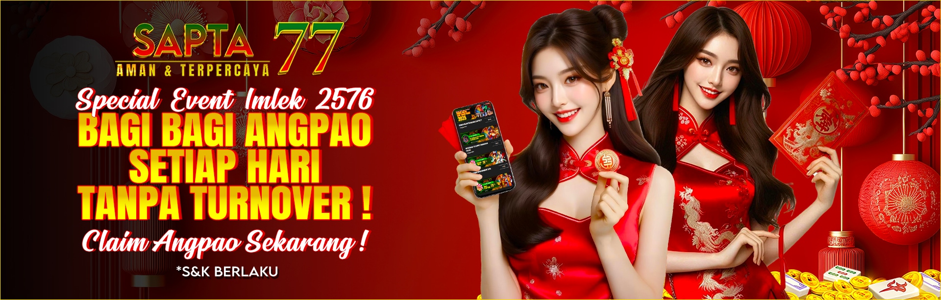 BONUS ANGPAO SAPTA77