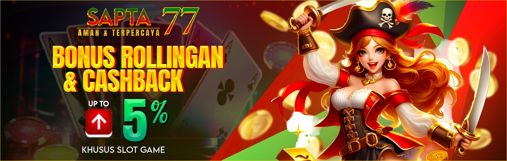 CASHBACK & ROLLINGAN SLOT 