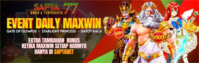 EVENT DAILY MAXWIN SAPTA77